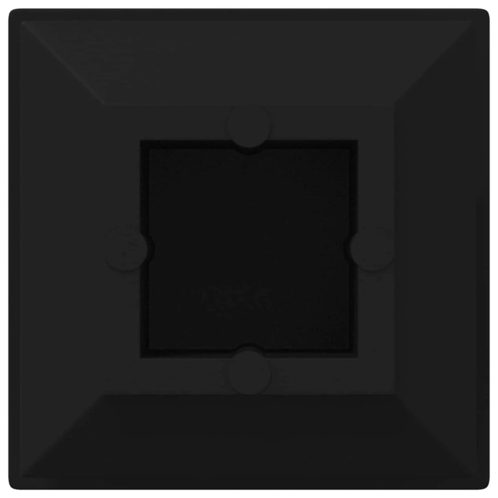 Tappi terminali 2 pcs Nero 15 x 15 x 15 mm PP 864856