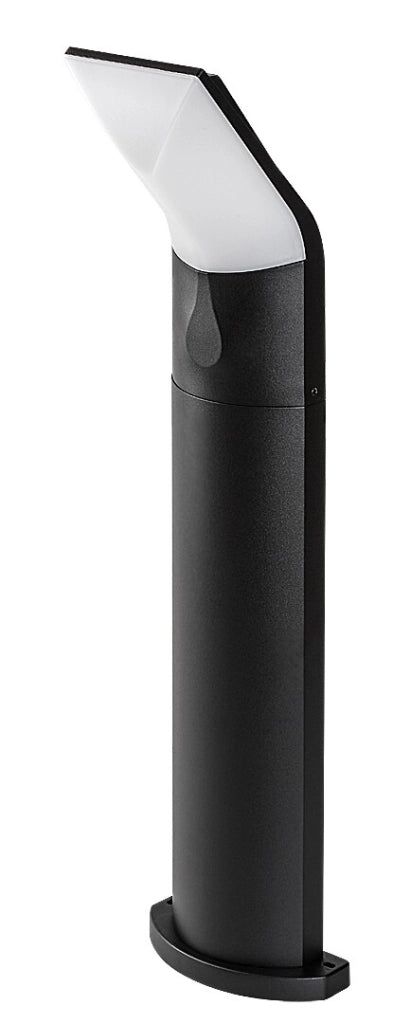 Lampione da giardino moderno nero 67cm LED 10W IP54 Rabalux
