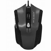 Trade Shop - Mouse Gaming Con Cavo Usb Ottico Mini Con Filo Per Computer Pc Da Gioco Maxtech M-z017 -