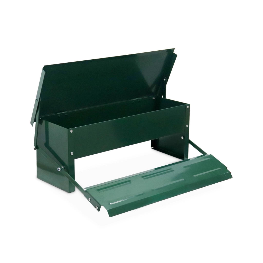 Alimentatore automatico per polli, 5kg, verde