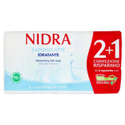 NIDRA SAPONETTA 90 GR X3  LATTE ECOGREEN CONFEZIONE RISPARMIO