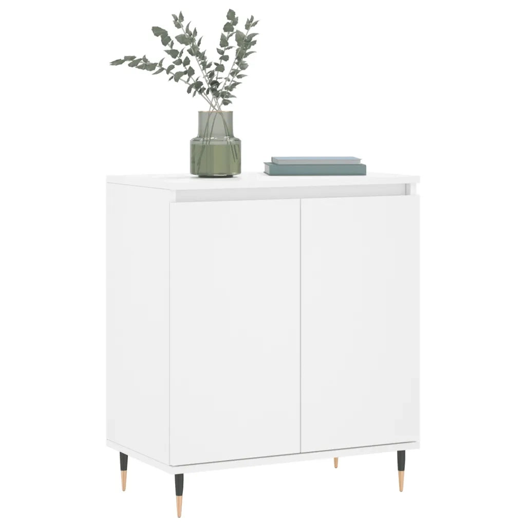 Credenza Bianca 60x35x70 cm in Legno Multistrato 827148