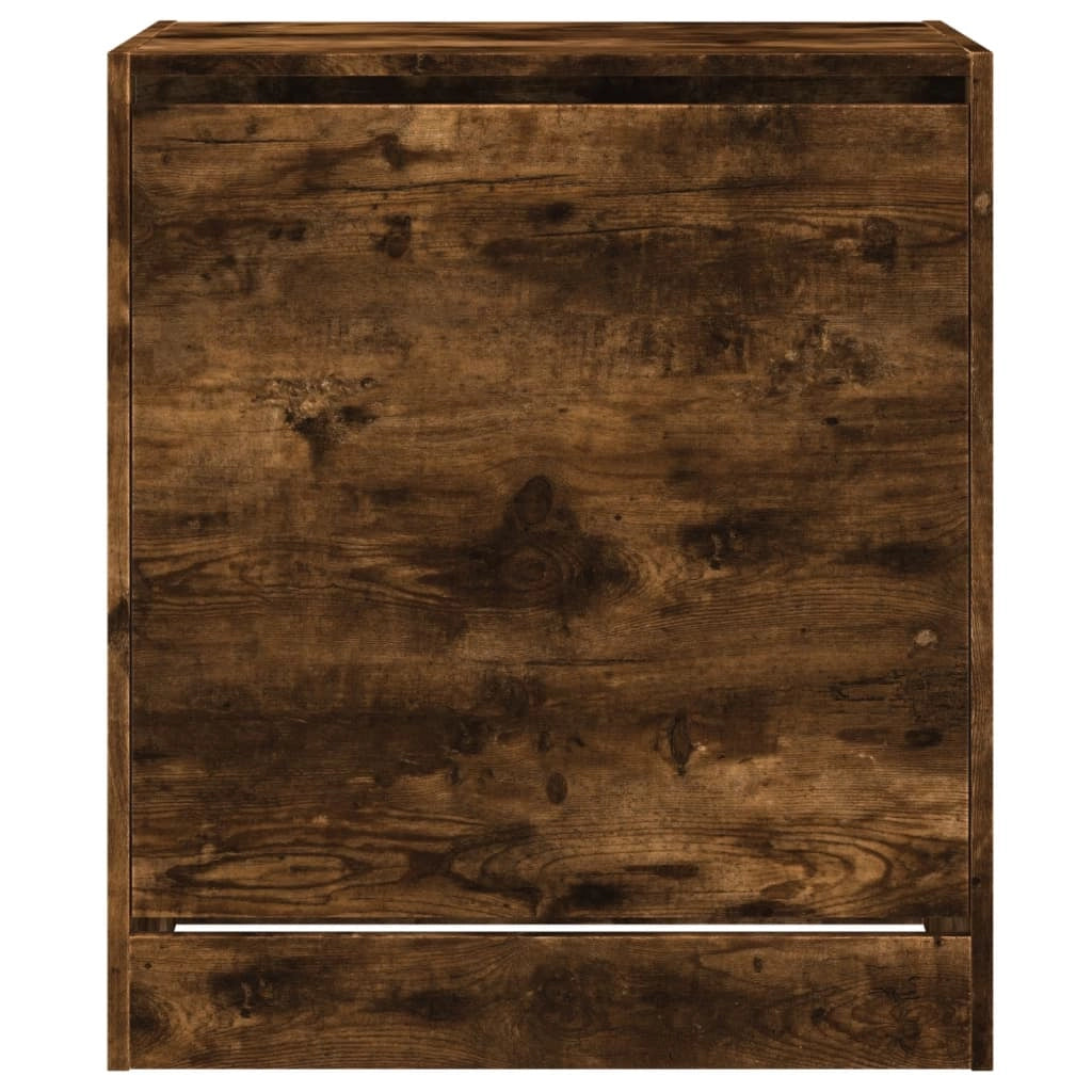 Scarpiera mobiletto portascarpe mobile per ingresso/corridoio/soggiorno 60 x 42 x 69 cm legno ingegnerizzato marrone 02_0021576