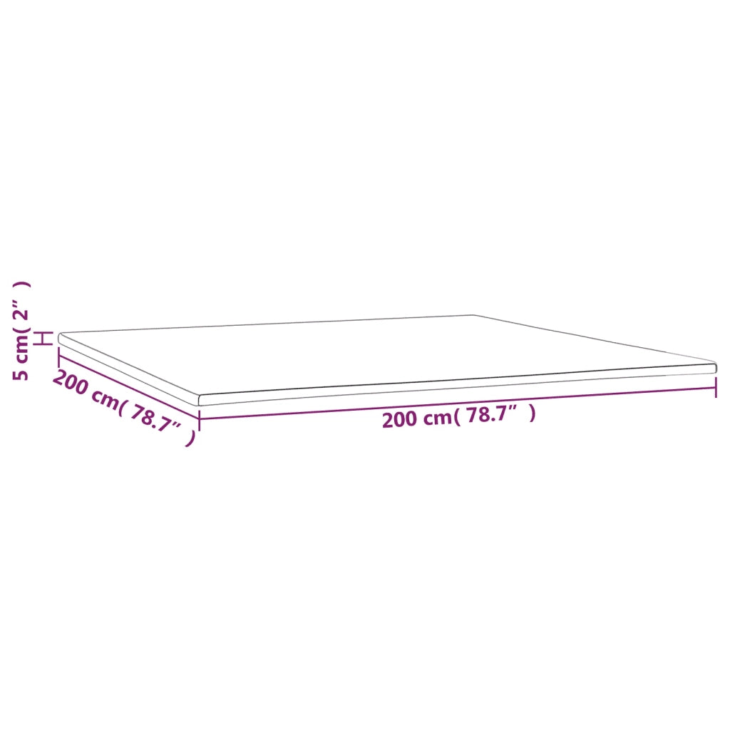 Coprimaterasso-Fodera per Materasso 200x200x5 cm