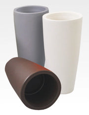 VASO HOME TONDO D 33XH70 CM PIETRA- 1,0 pz