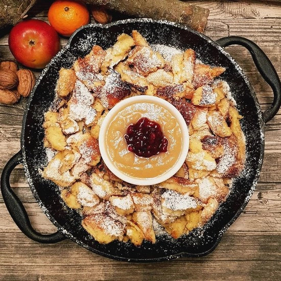 Grillpan in Acciaio con Maniglie - 20 cm