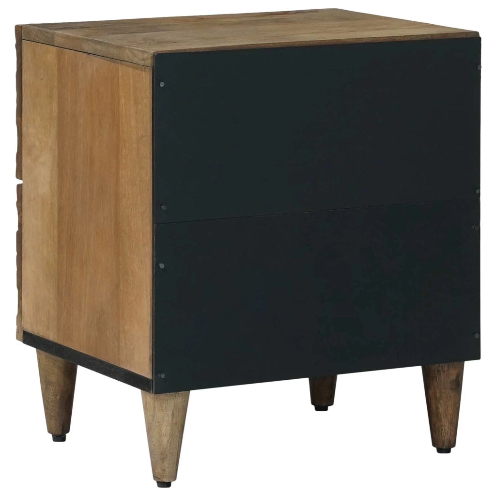 Comodino | Armadio da Notte | Mobiletto da notte Marrone 40 x 33,5 x 46 cm