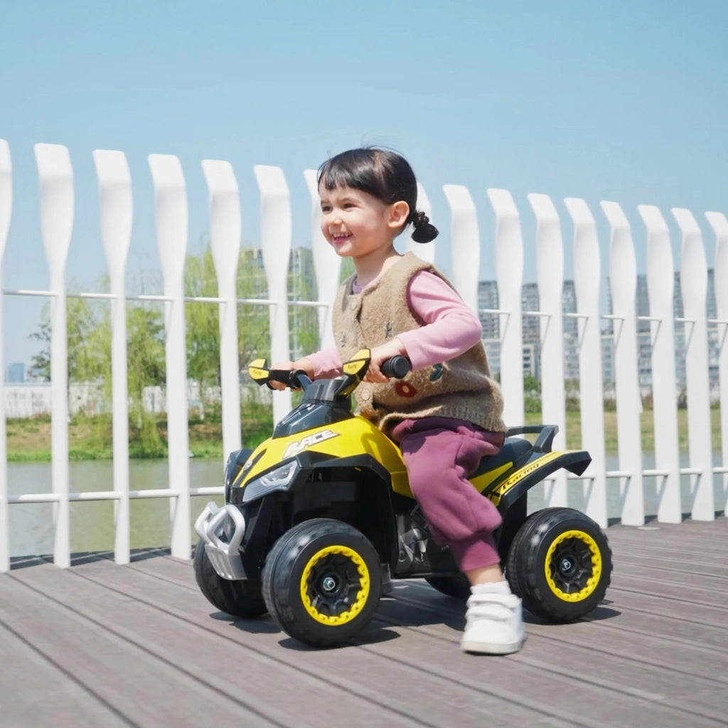 Auto Giocattolo Scivolo per Bambini ¨C Minimal ¨C Giallo