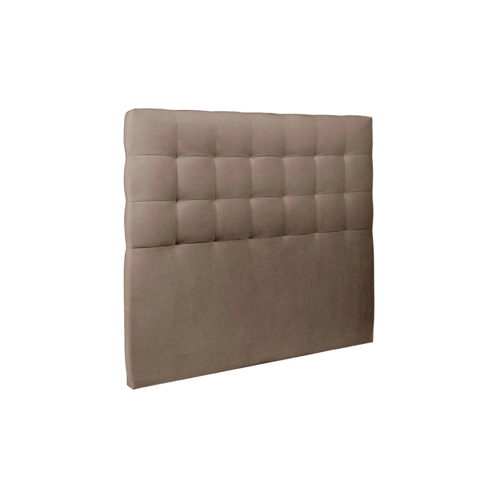 Letto 180x200 cm con testata imbottita - Tessuto velluto