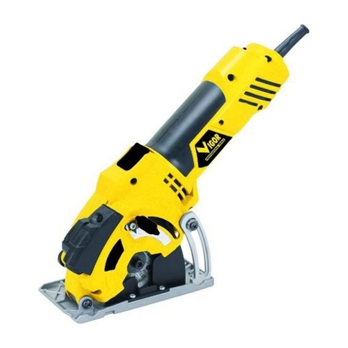 Vigor VMSC-25 Mini Sega Circolare ad Affondamento 500 W 7000 rpm Guida Laser Taglio fino a 25 mm 3 Dischi inclusi
