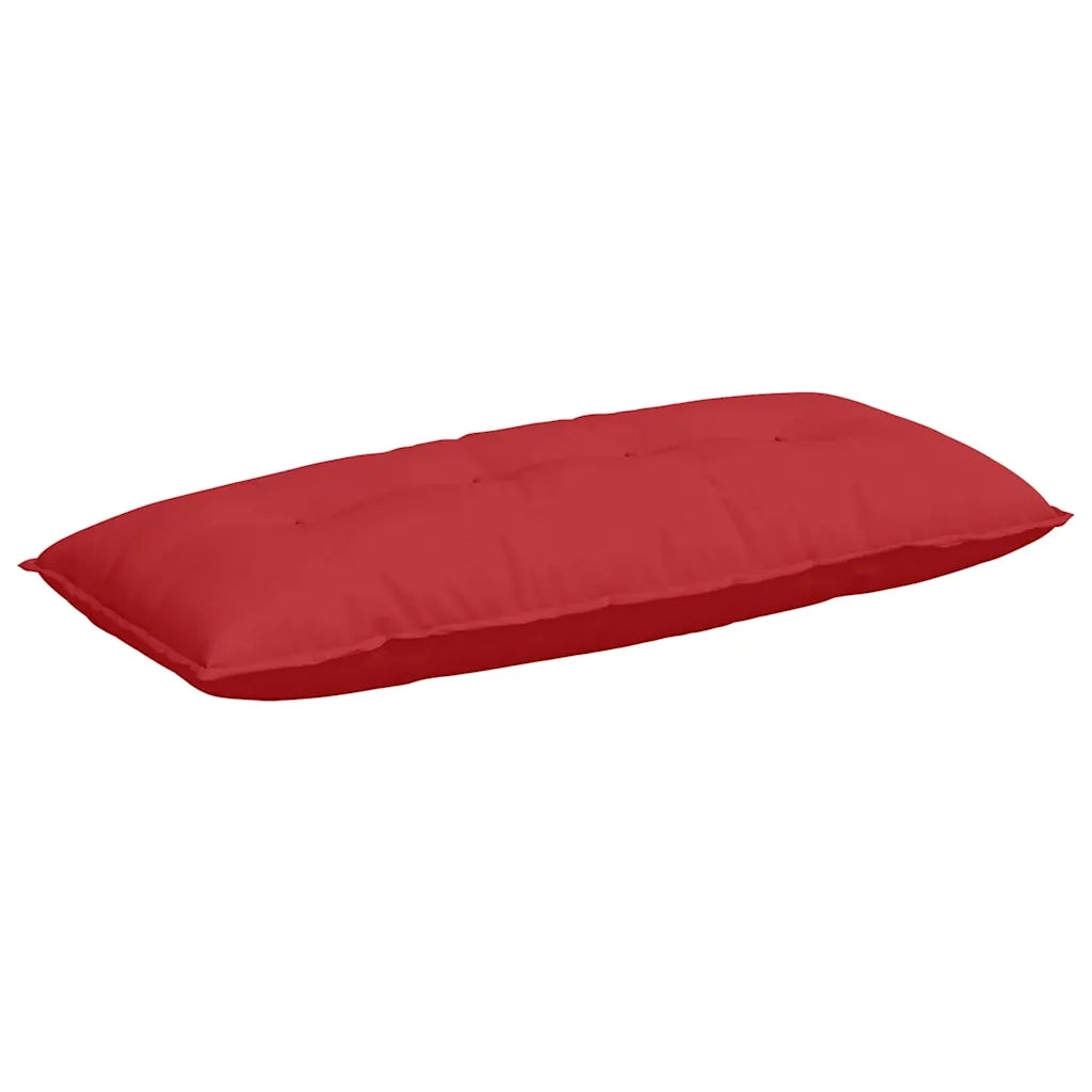 Cuscino per Schiena Rosso 120 x 19 x 50 cm Tessuto 42014799