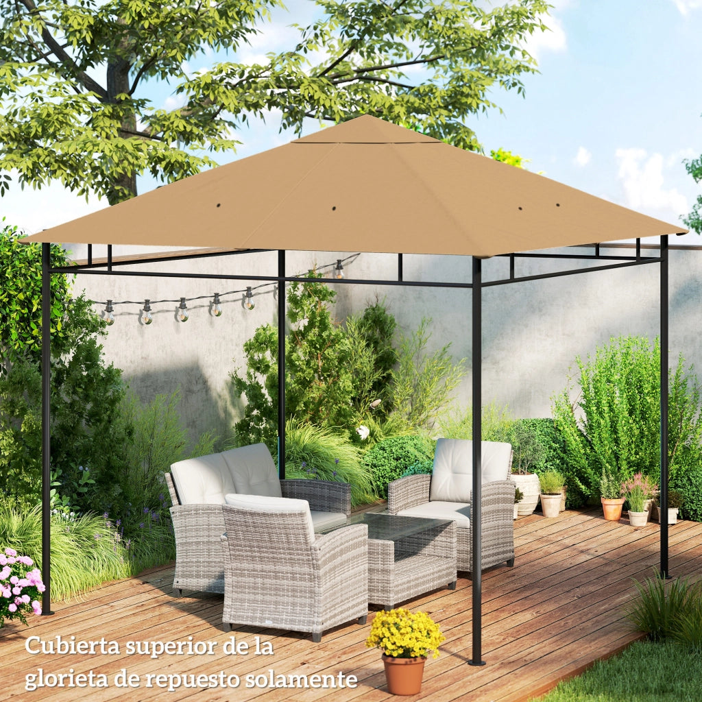 Tetto per Gazebo ¨C zephmum ¨C Beige 300x300 cm