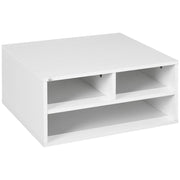 Scrivania con cassetti e scaffale ¨C Minimal ¨C bianco 47x40x22.5 cm