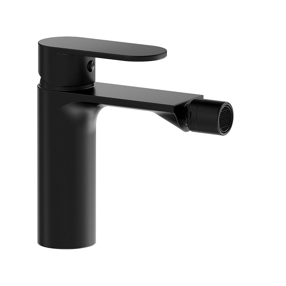 Set miscelatori: lavabo bidet senza scarico e incasso doccia c/deviatore nero opaco | Kerry
