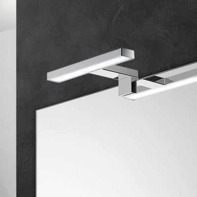 Specchio LED 50x70 cm reversibile con luce naturale