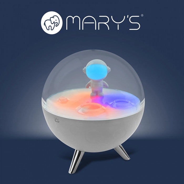 Mary's Lampada notte luna wireless RGBW LED 0,7W bianca