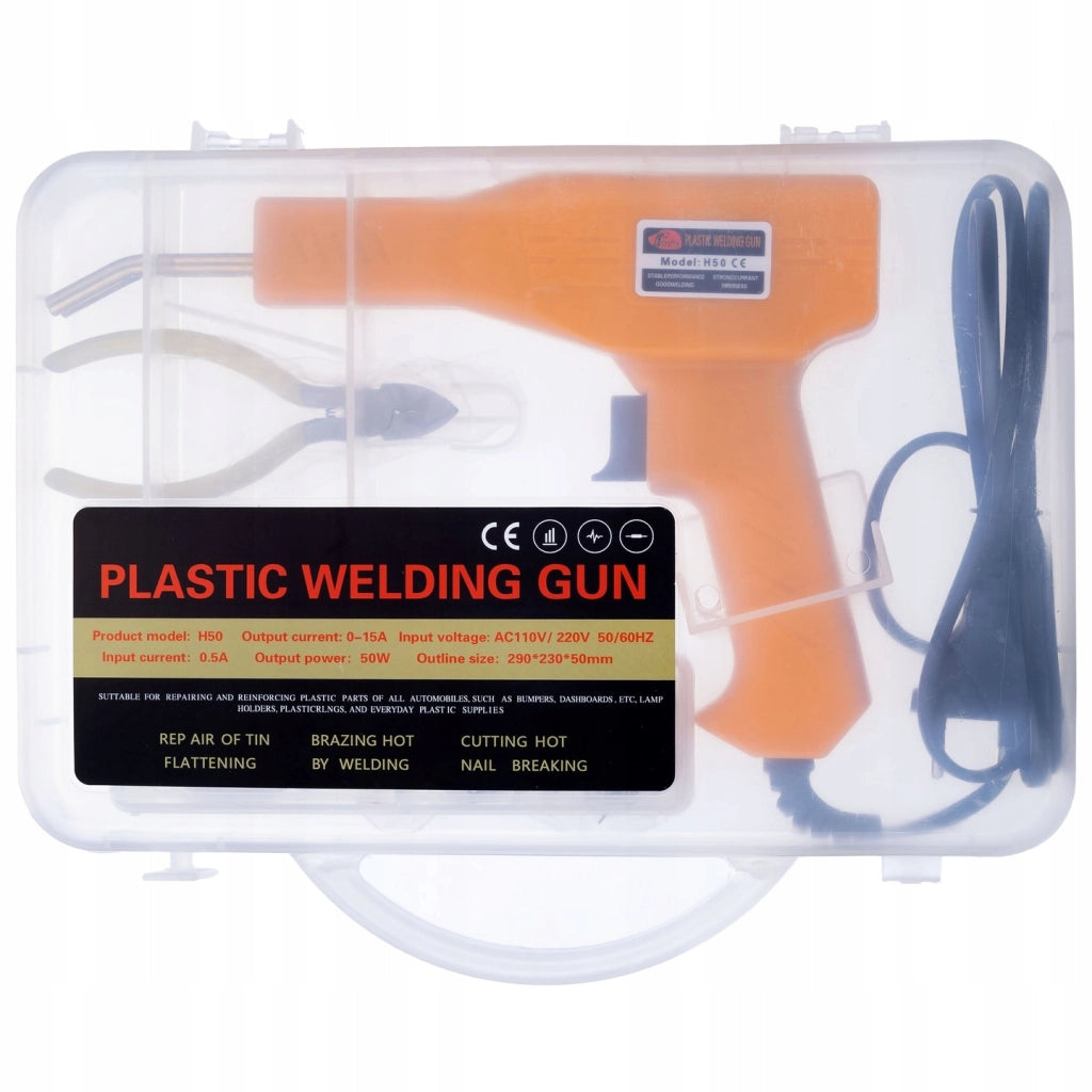 Kit Saldatura Plastica Rosfix Blue Lark 80W BL80W – Versatilità e Sicurezza | 200 Graffette, 800 Graffette