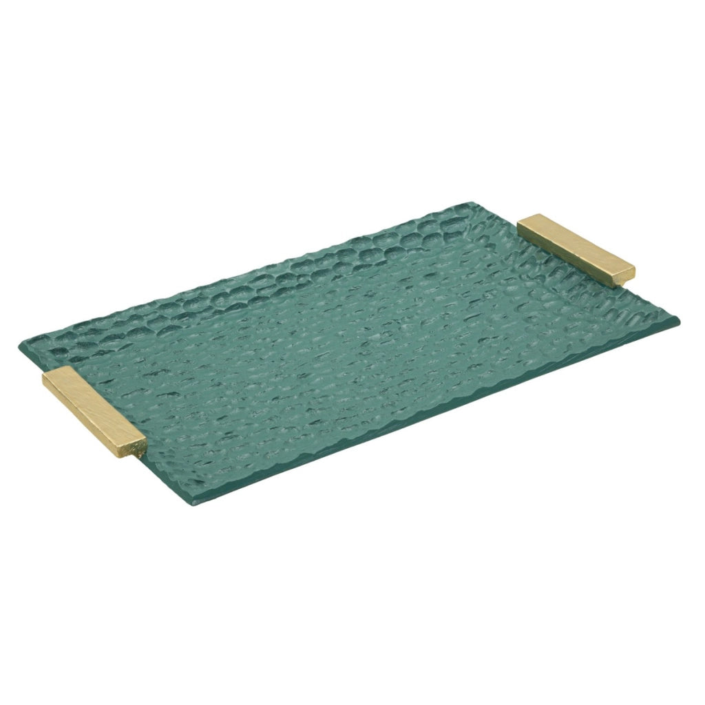 Vassoio VKH724, Verde, Poliresina, 3x34x19,5 cm