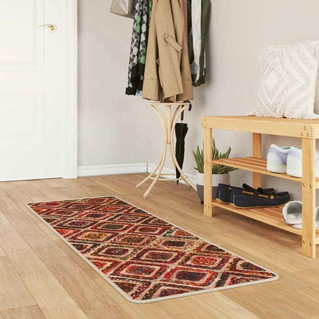 Runner Tappeto MARSA Multicolore 50 x 200 cm Poliestere e PVC 42023258