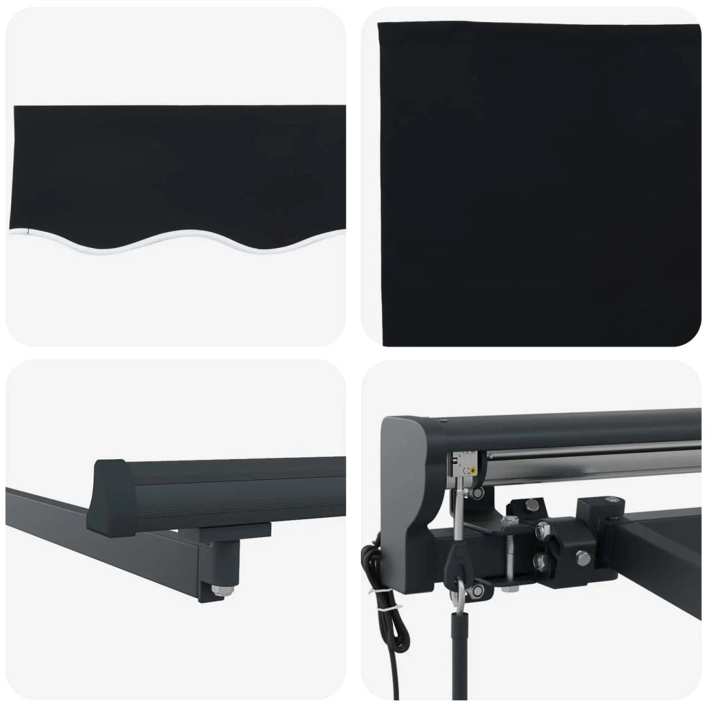 Struttura della tenda Nero 300 x 250 cm 3330050