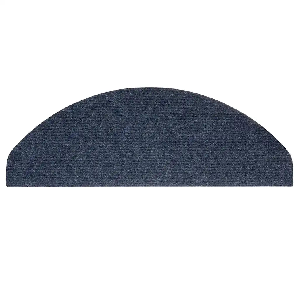 Tappetini Autoadesivi per Scale 15 pz 65x22,5x3,5 cm Blu 136399