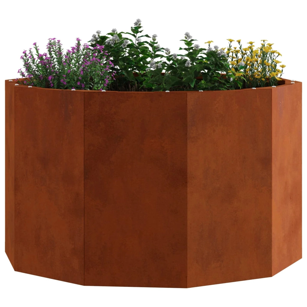 Fioriera Ruggine 60 x 60 x 35 cm 883744