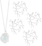 10 pezzi di hanger per anelli in ottone per creare gioielli