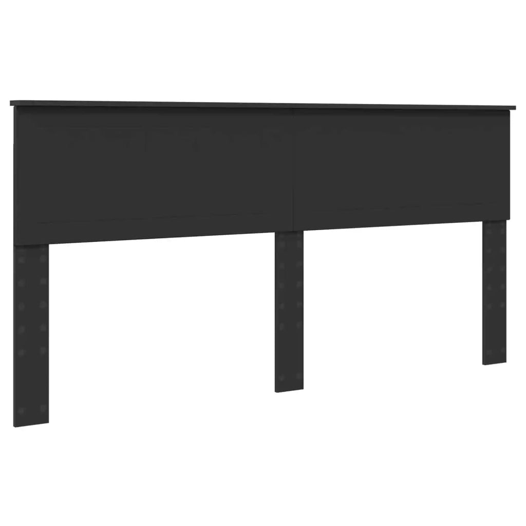 Struttura del letto Nero 180 x 200 cm Legno Ingegnerizzato 3410680