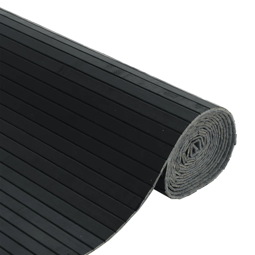 Divisorio Ambienti | Divider per stanze | Paravento Nero Larghezza 250 cm Altezza 165 cm in Bamb¨´
