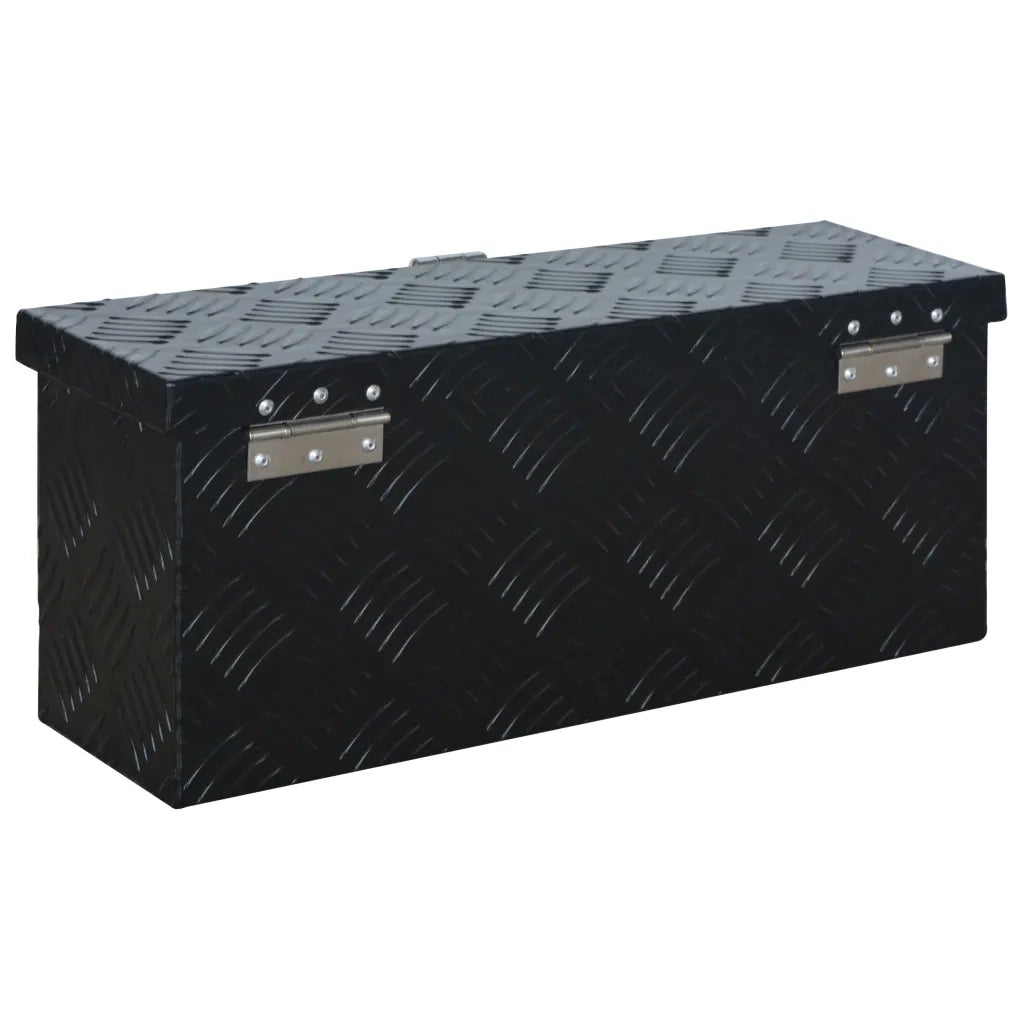 Scatola in Alluminio 485x140x200 mm Nera 144845