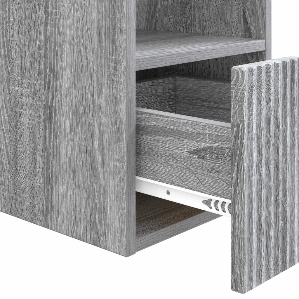 Mobile da Bagno Sonoma grigio 30 x 41 x 50 cm 890498