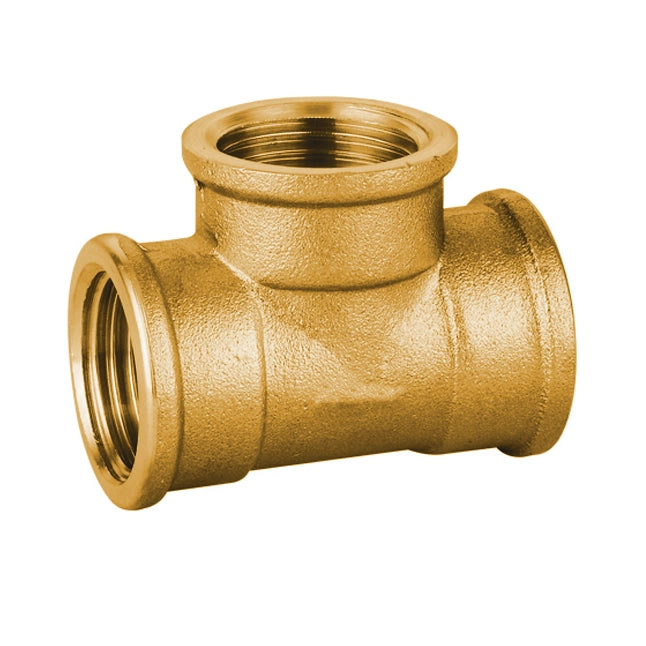 TEE FF IN OTTONE GIALLO PESANTE IBP- 11/2- IBP- pezzi 1