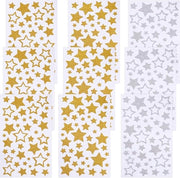 9 Fogli di Sticker con Stelle Scintillanti - Sticker di Stelle Vuote - Sticker Decorativi con Stelle - Sticker per Bambini con Stelle