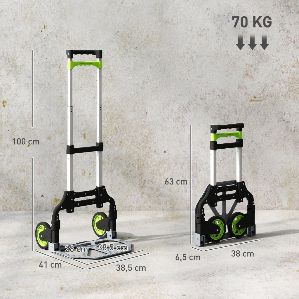 Carrello Trasporto Pieghevole ¨C Minimal ¨C Alluminio 100 cm