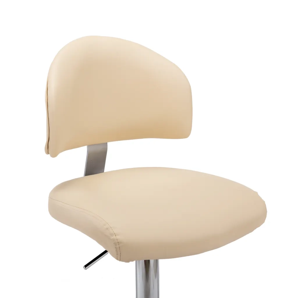 Sgabello da Bar Crema in Similpelle 249648