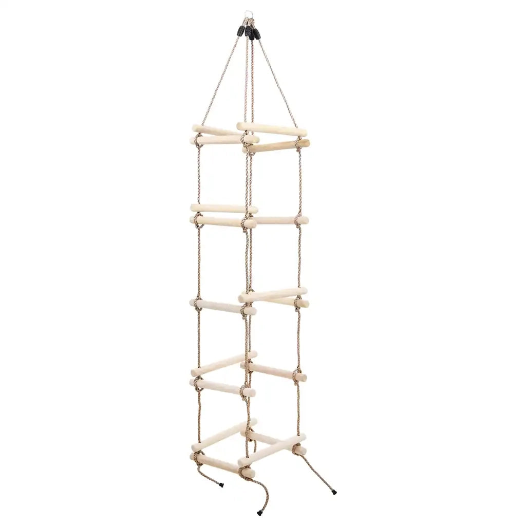 Scala di Corda per Bambini 200 cm in Legno 91802