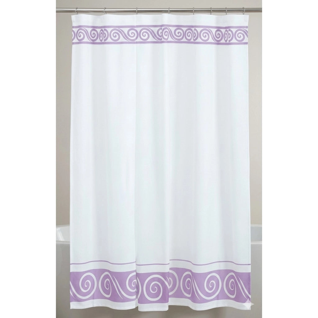 Tenda doccia G-Ricciolo lilla 240x200 cm