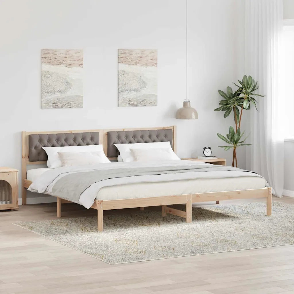 Struttura del letto Talpa 200 x 200 cm Pino massello 3394236