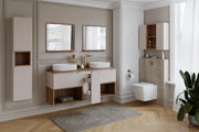 Set mobili bagno 100 cm con piano Nova Cashmere 100 cm