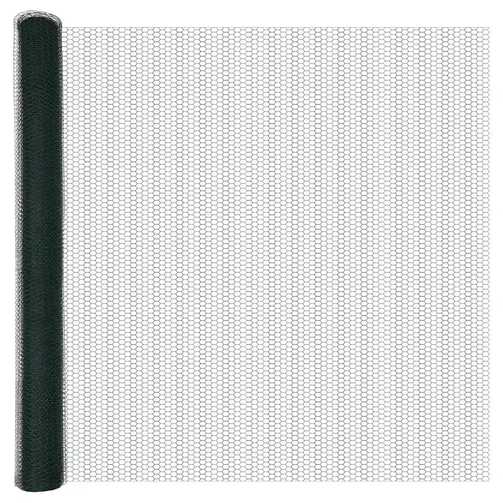Recinzione Esagonale Verde 1,6 x 100 m PVC 42005474