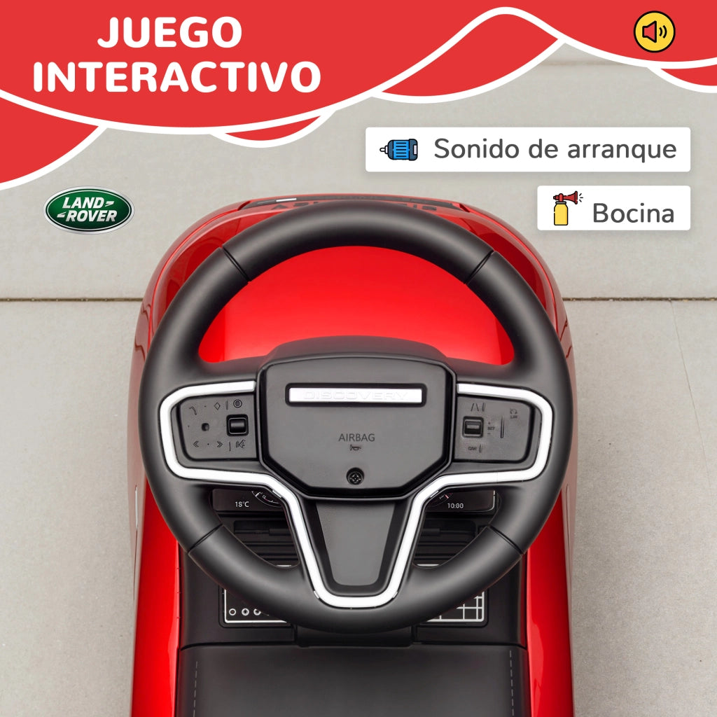 Giocattolo Coche Correpasillos ¨C Minimal ¨C Rosso con Almacenaje e Sonori