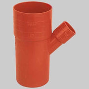 DERIVAZIONE RIDOTTA 45  ° PVC  125 x 80     MADE IN ITALY