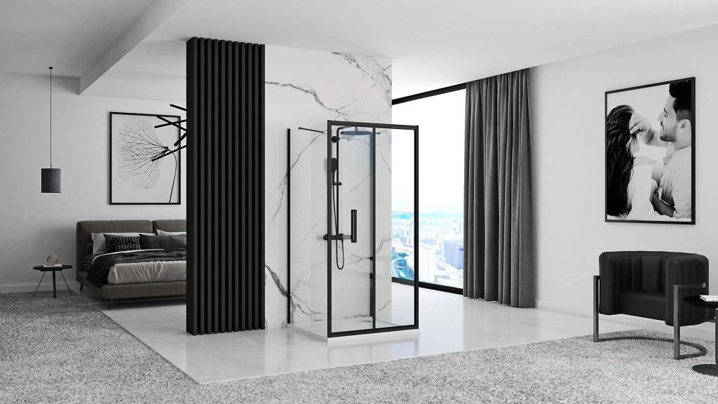 Cabina Doccia A Parete Rapid Fold 80x100