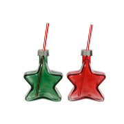 Bicchiere Stella c/cannuccia ass 10x5x14cm