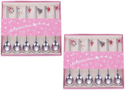 Set di Cucchiai in Acciaio Inossidabile per Dessert - Colore Argento - 12 Pezzi