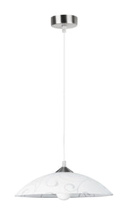 Lampada a sospensione Rabalux Harmony Lux bianca Ø40 E27 60W