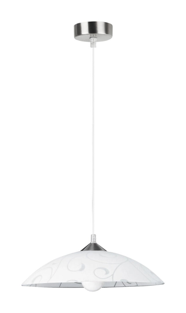 Lampada a sospensione Rabalux Harmony Lux bianca Ø40 E27 60W