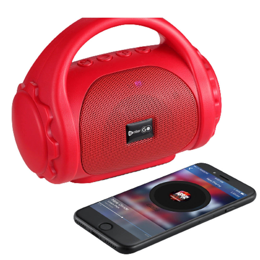Trade Shop - Mini Cassa Portatile Speaker T-2019 Wireless Bluetooth Audio Potente Amplificata -