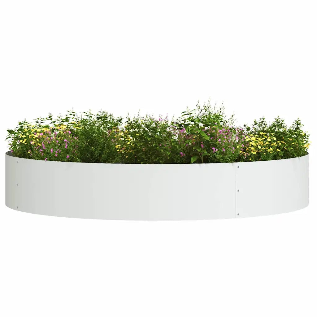 Anello per vaso Bianco 120 x 120 x 20 cm 873636