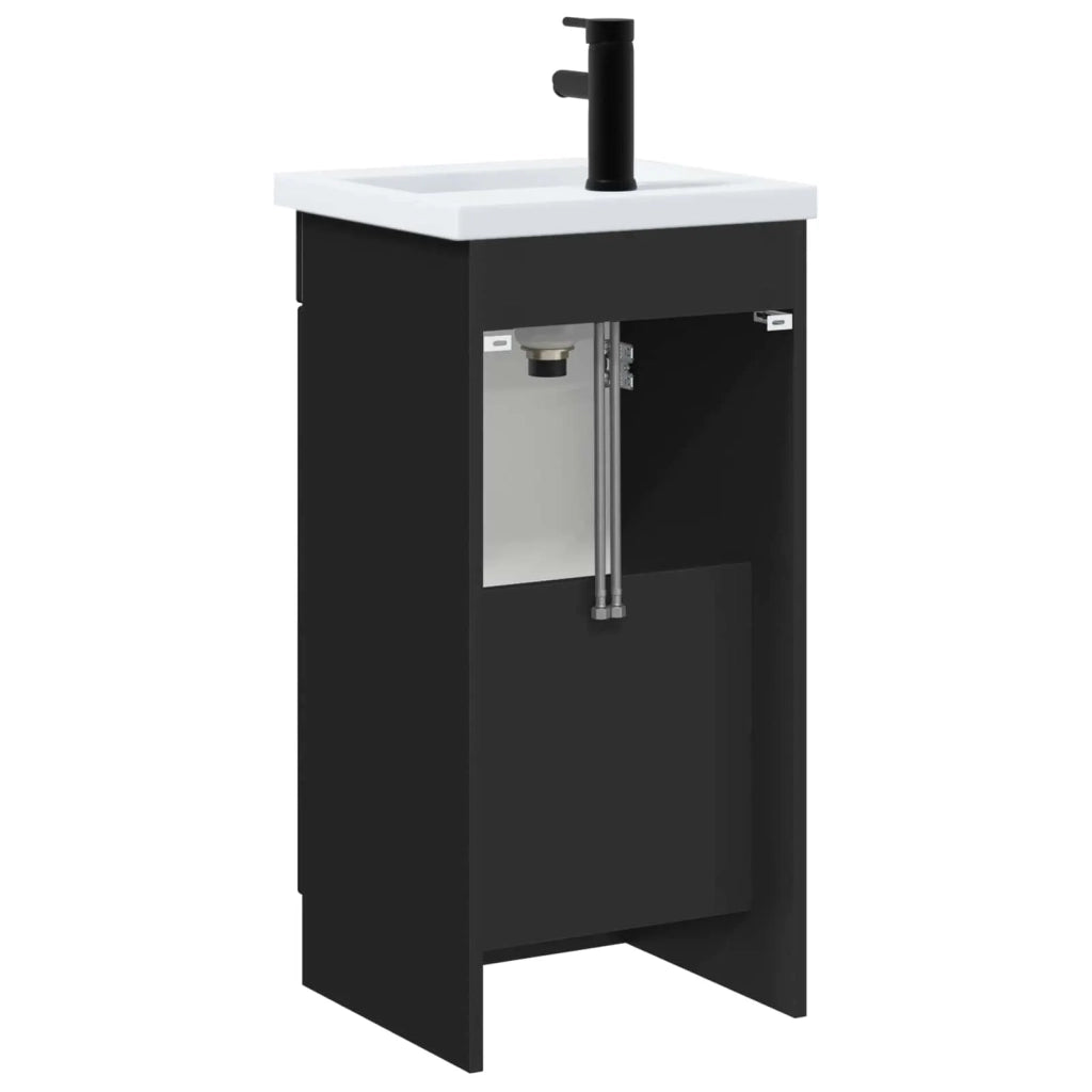 Mobile da bagno con lavabo Nero 42 x 40 x 84,5 cm 890025